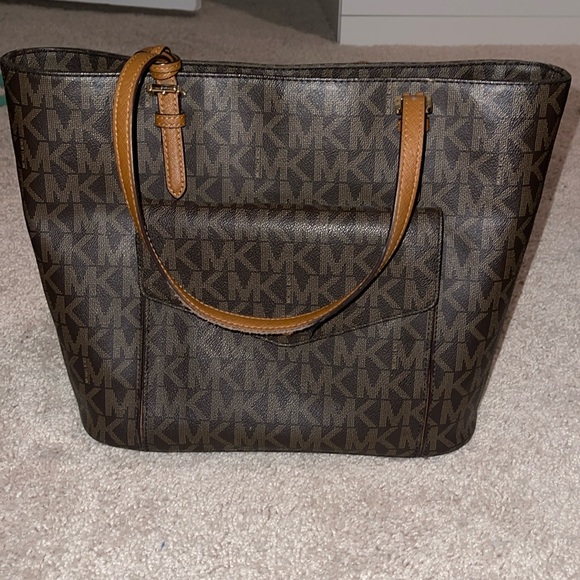 Brown Michael Kors Tote Bag